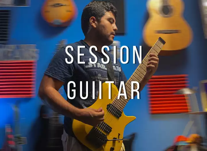 I will record the guitar parts you need for your project - KICKSTART SPECIAL: 25 PERCENT OFF