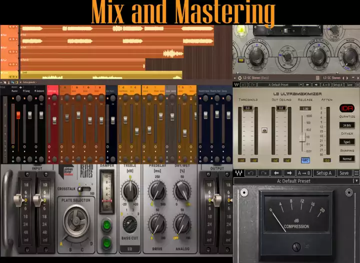 Mezcla y Mastering de genero rock indie.