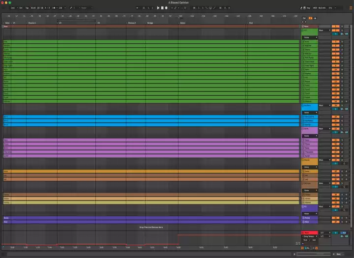 Mix Session Setup for Ableton Live 12
