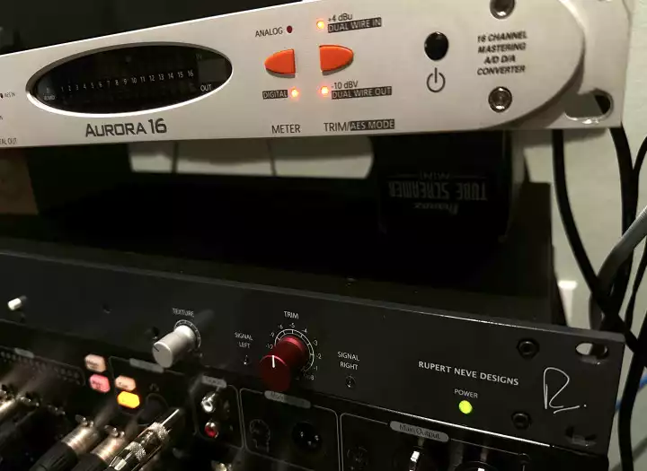 Mixing with Aurora converter, Orbit neve 5057, SSL Fusion