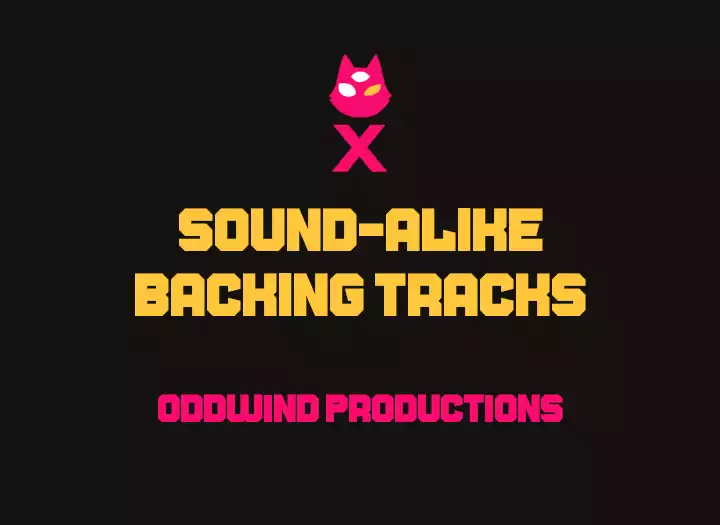 SOUND-ALIKE RECREATION BACKING TRACKS FOR YOUR PROJECT