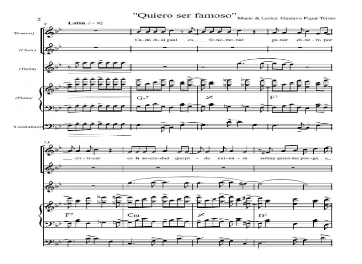 I will create a professional piano-vocal arrangement for musical theatre