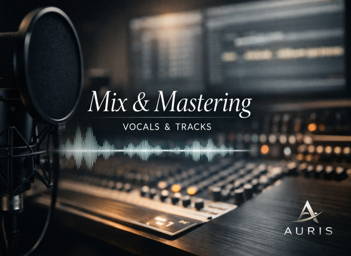 Professional Mixing & Mastering - Clear, Powerful, and Musical Results