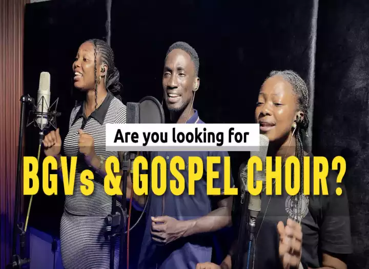 Record Professional Background Vocal Harmonies, Choir & Gospel Vocals
