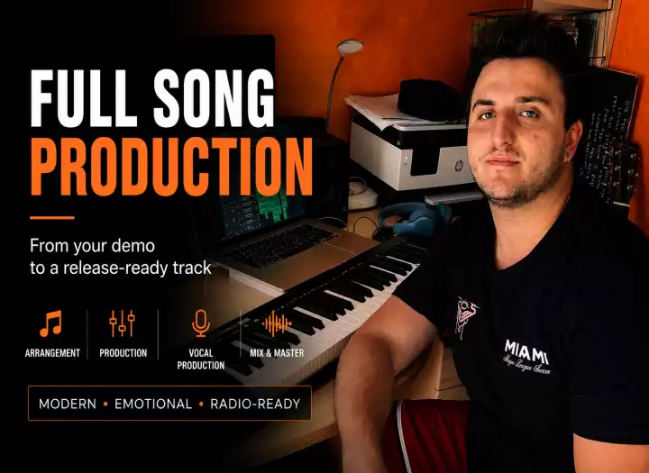 professional full song production: from demo to ready release track