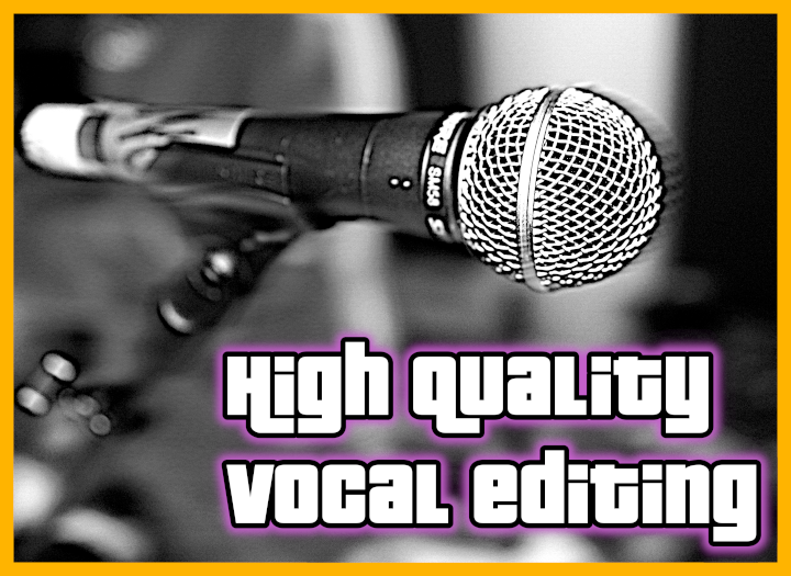 Vocals editing, comping, and pitch correction