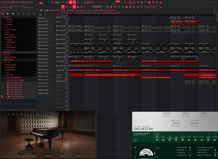 Custom Melodies, Synths & Cinematic Arrangements