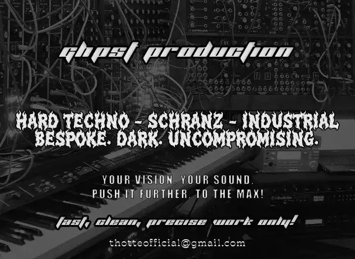 Ghost Producing: Techno / Hard Techno / Schranz / Industrial