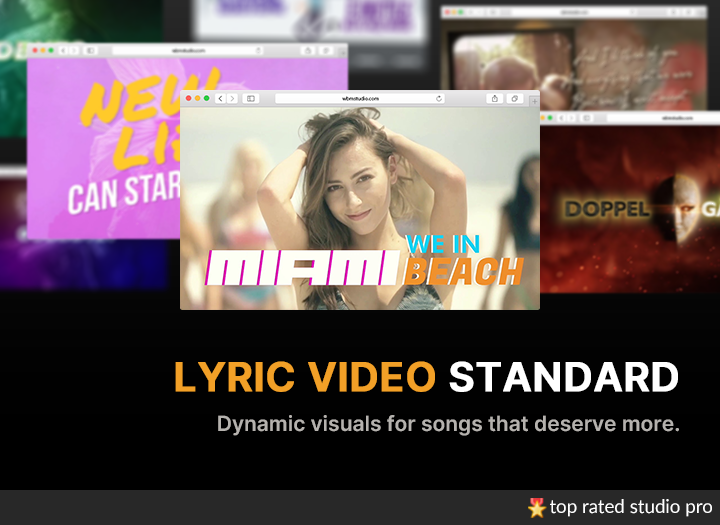 Lyric Video Standard