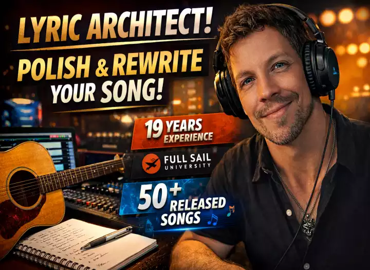 Lyric Architect: Professional Songwriting Polish & Flow Fix