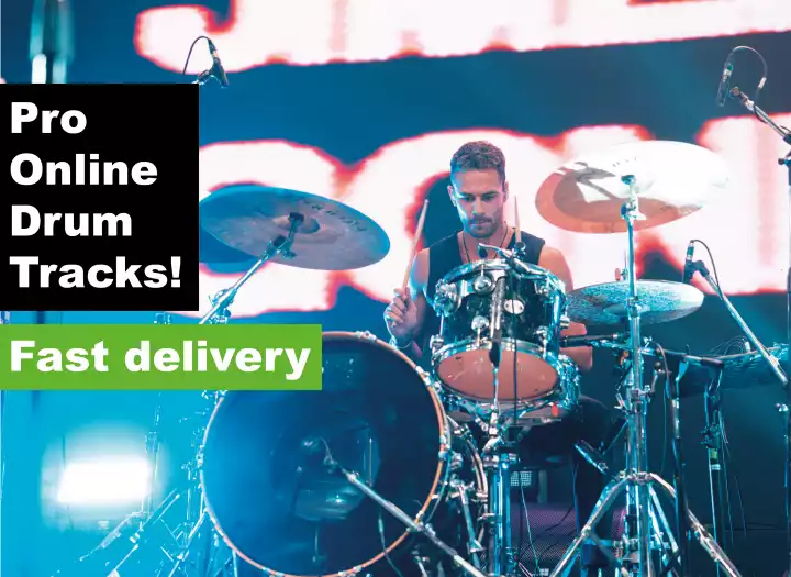 PROFESSIONAL DRUM TRACKS FOR YOUR SONGS