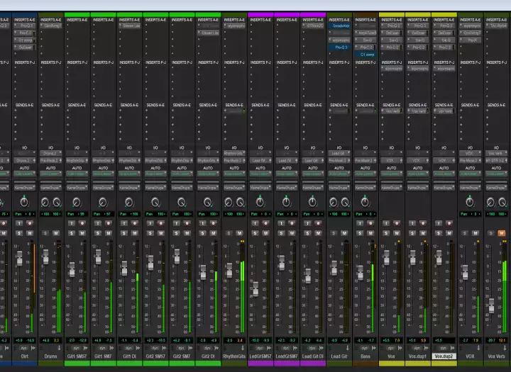 Mixing Engineer for Rock, Metal or Singer/Songwriter Artists