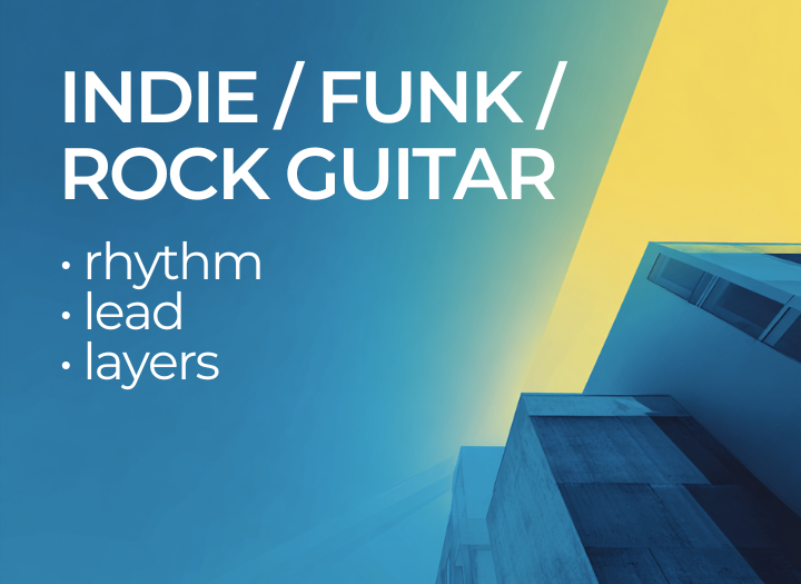 Session Guitar – Indie, Funk & Modern Rock Tracks