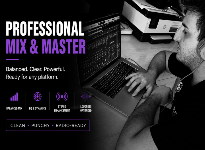 Pofessional mix and master