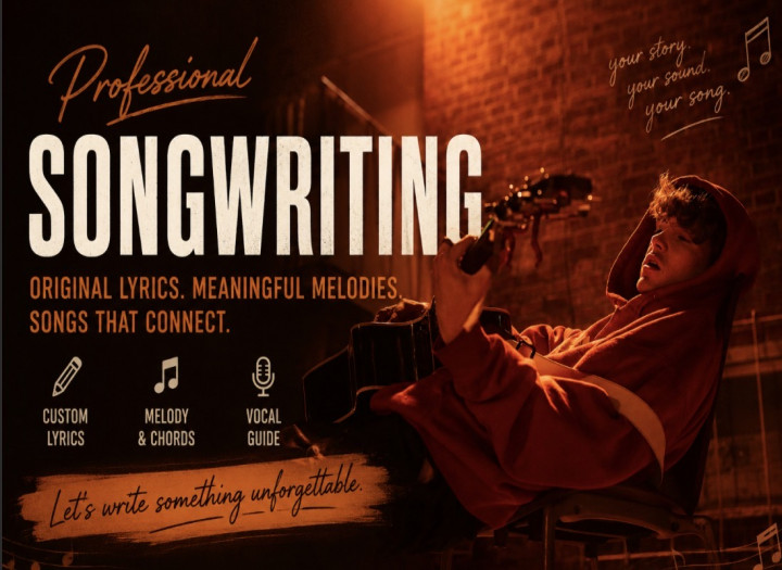 established singer/songwriter ready to record or write your next song
