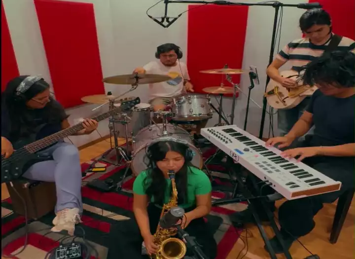 I will record a live jazz, soul or hip hop band, strings and brass