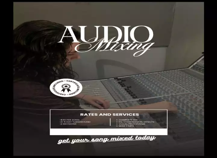 Professional Mixing for Your Song