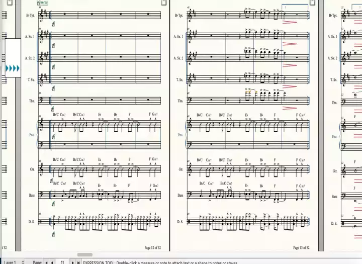 Professional Score Organizing, Music Editing & Chart Clean-Up