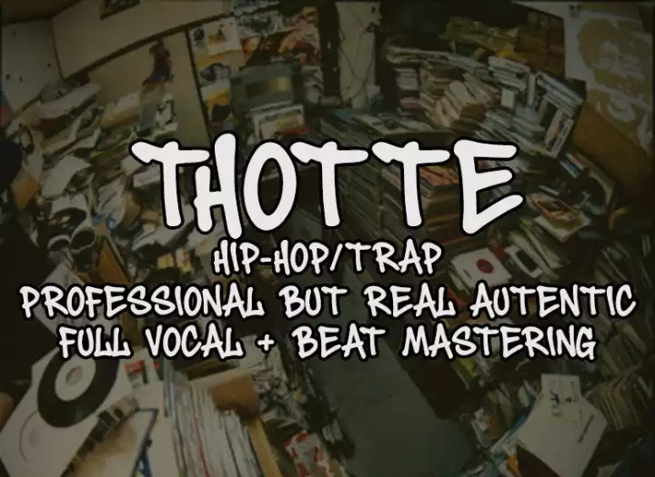 Hip-Hop, Rap & Trap Vocal + Beat Mixing & Mastering