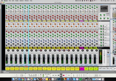 Mixing full song