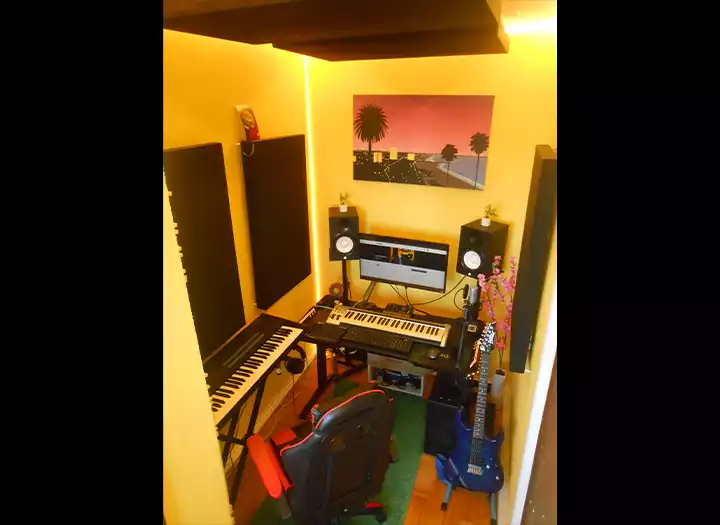 Song production with mixing and mastering