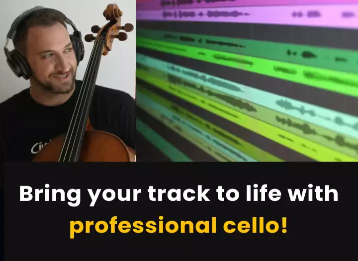 I will record your cello lines in no time, just send me a message