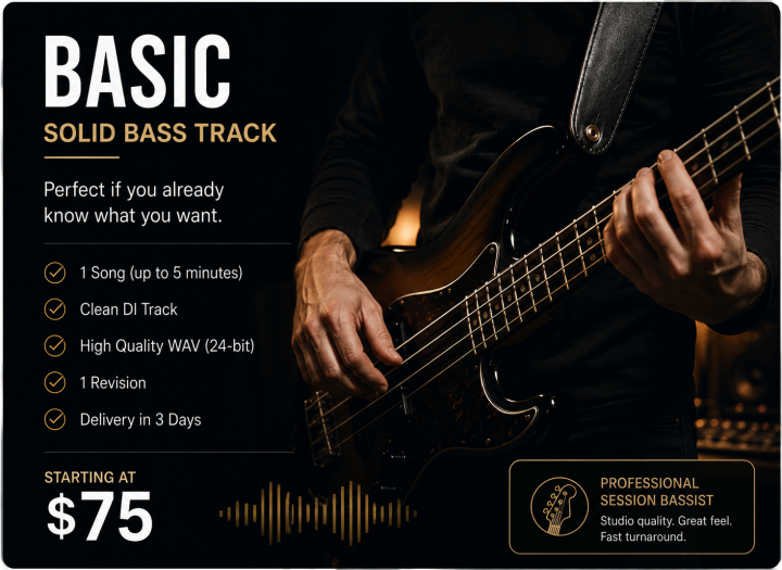 BASIC - Solid Bass Track