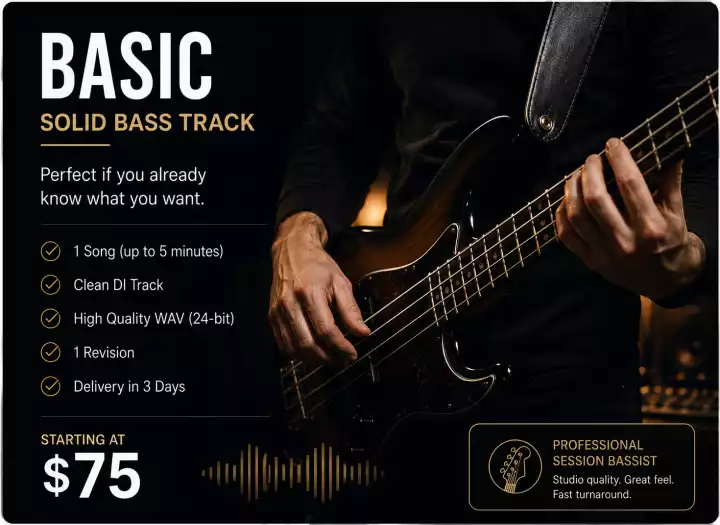 BASIC - Solid Bass Track