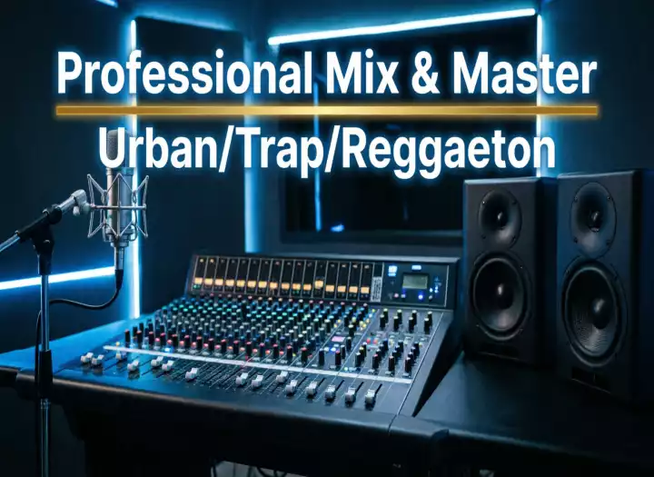 Professional Mix & Master for Urban/Trap/Reggaeton