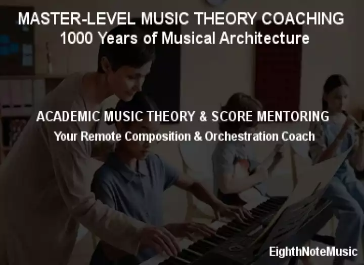 I Will Provide Academic Music Theory Analysis, Score Correction and Written Mentoring