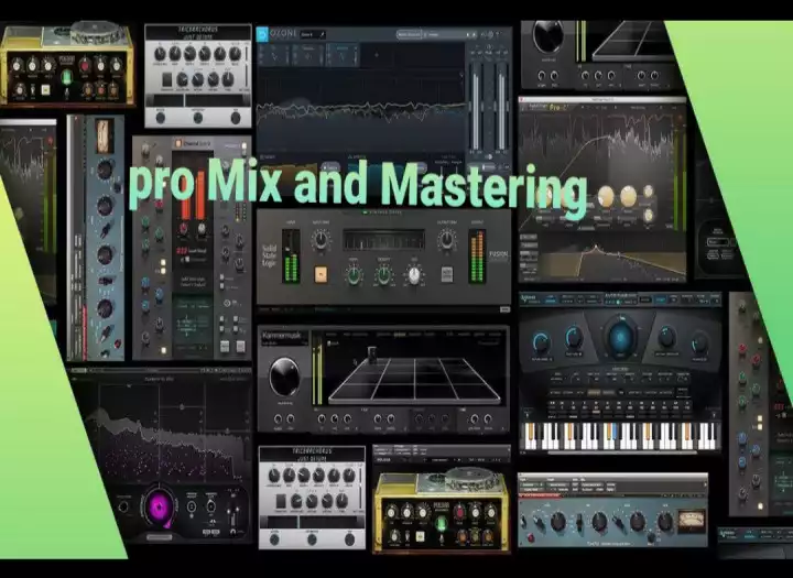 Pro mixing and mastering for your song, Industry standard.